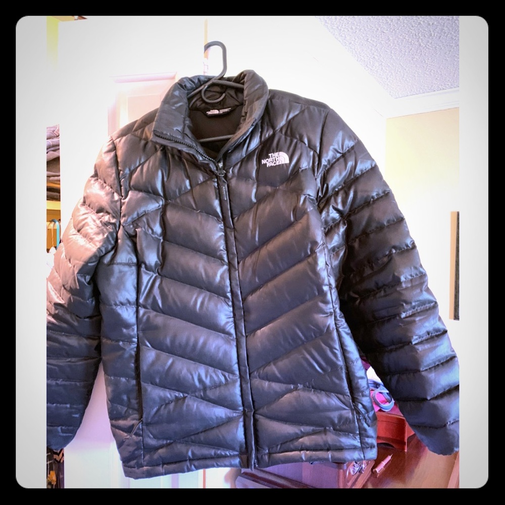 Black Northface Ladies Puffer jacket size Large